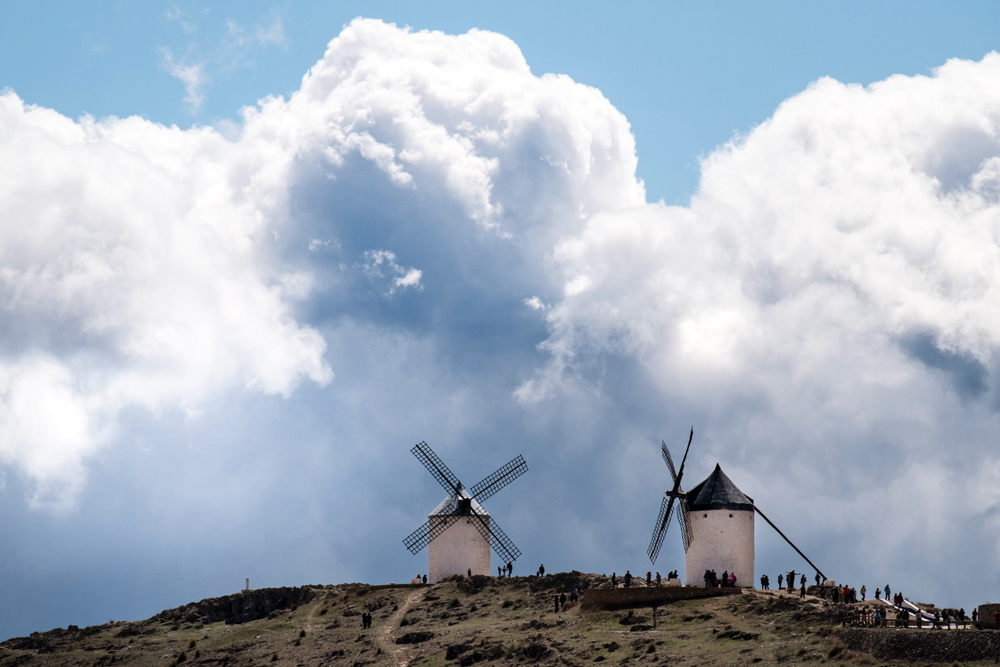 Conjunto de molinos de viento